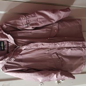 Madden lighter weight jacket.  Purple/Mauve color size Large.  Gently used